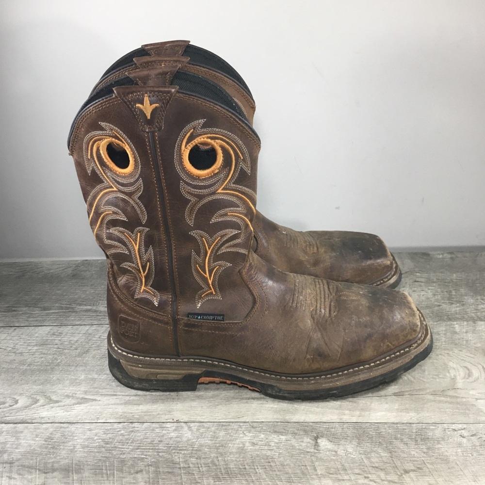 Dan Post DP59414 Storms Eye Composite Toe Cowboy Western Men Waterproof Boots 11